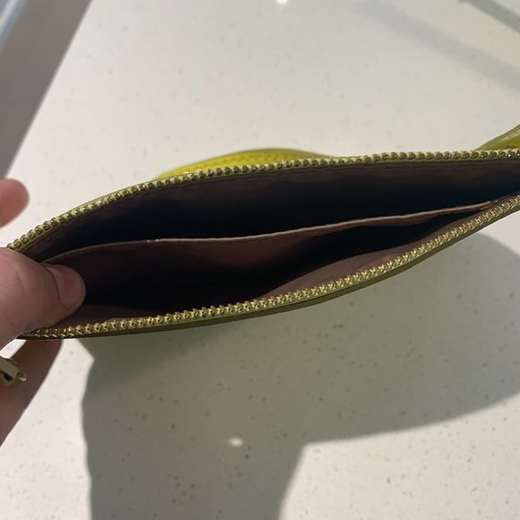 Electric yellow Cole Haan Clutch - Picture 4 of 7